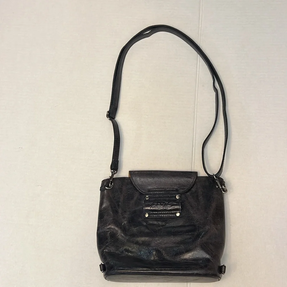 PATRICIA NASH BELLISSIMI CONVERTIBLE BACKPACK DISTRESSED GLAZE COLOR